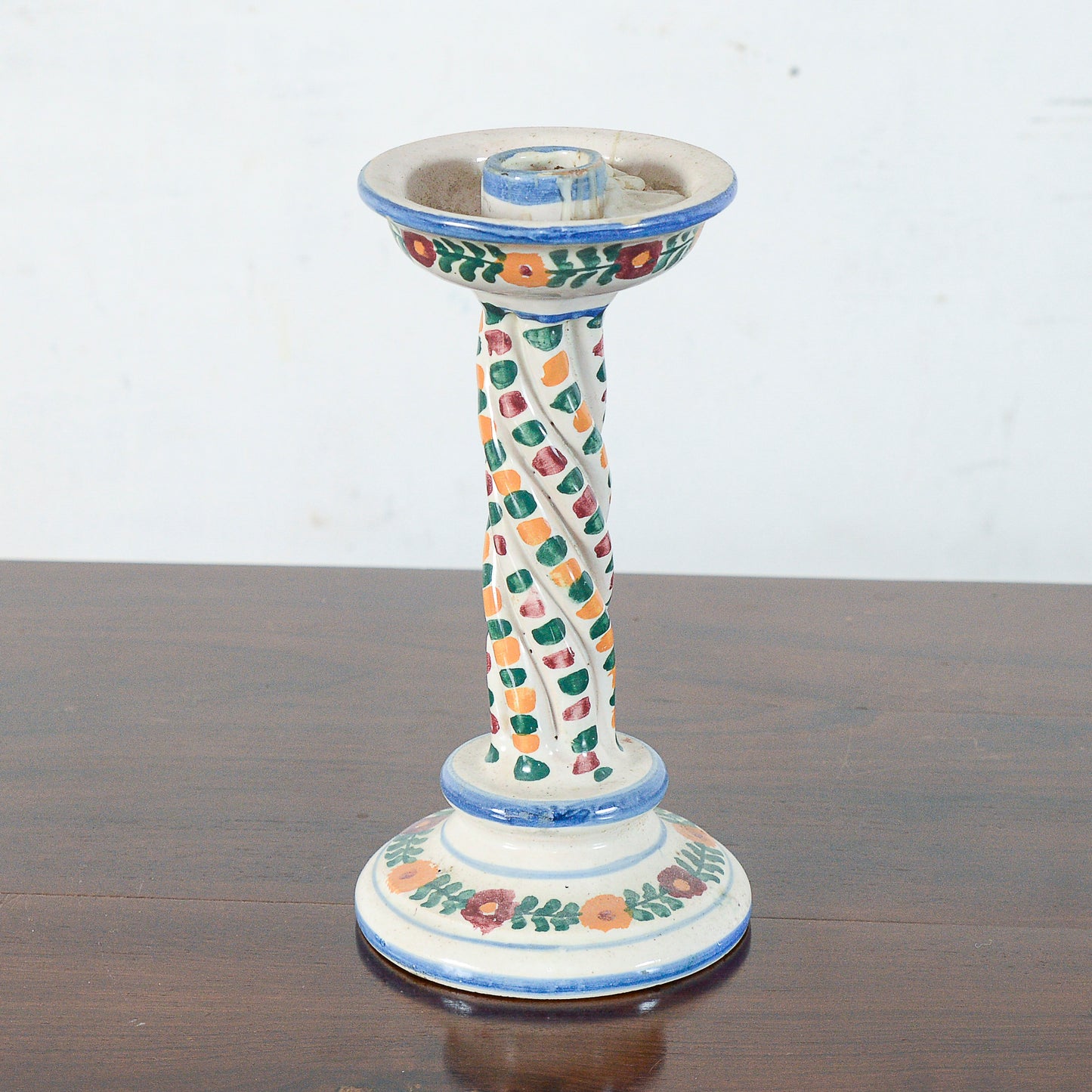 Portacandela ceramica castelli