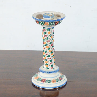 Portacandela ceramica castelli