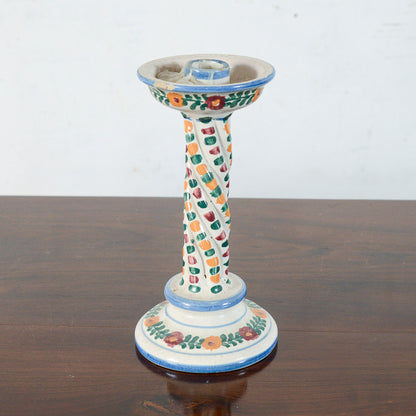 Portacandela ceramica castelli