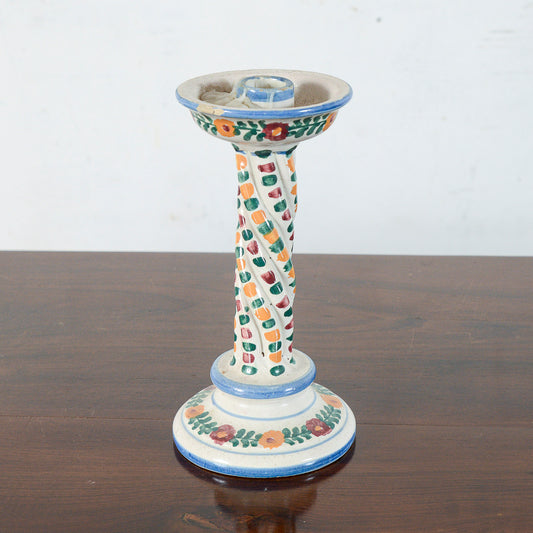 Portacandela ceramica castelli