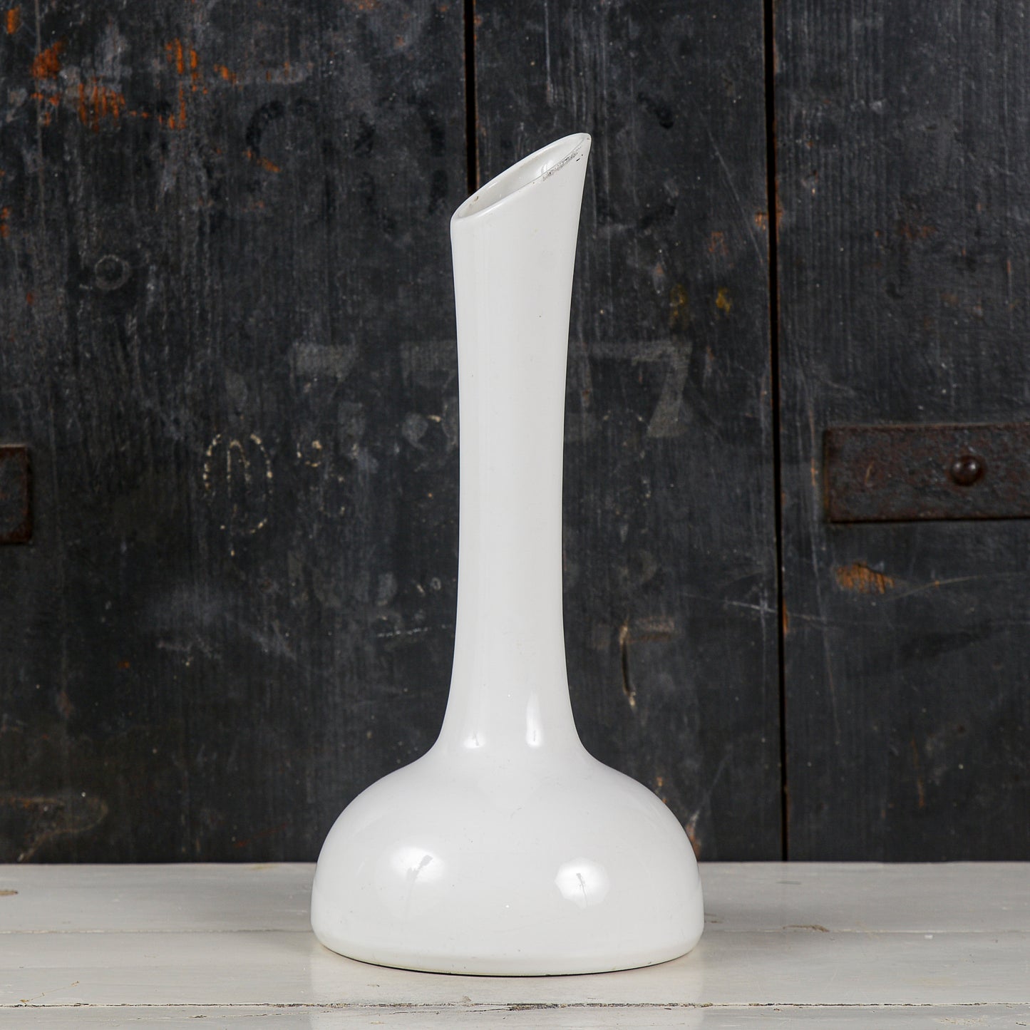 Vaso Rometti ceramica bianco vintage
