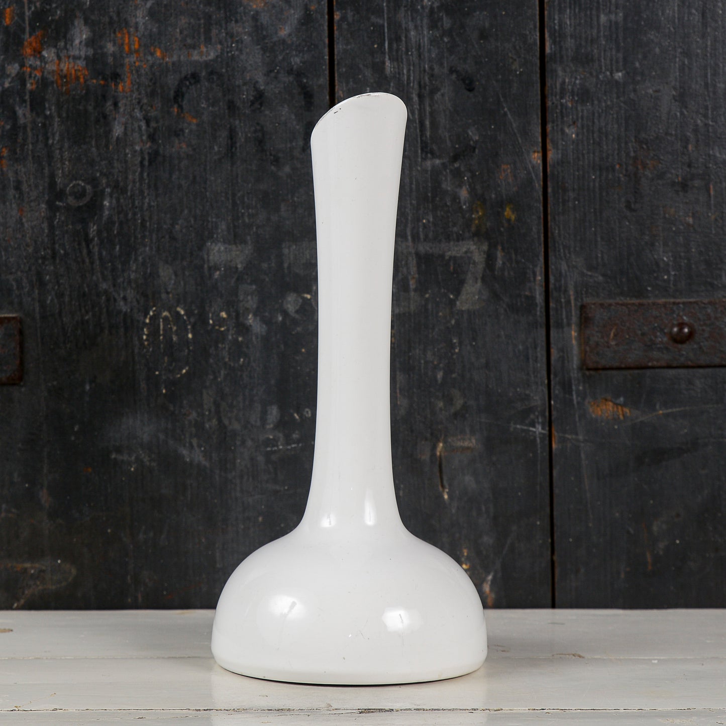 Vaso Rometti ceramica bianco vintage