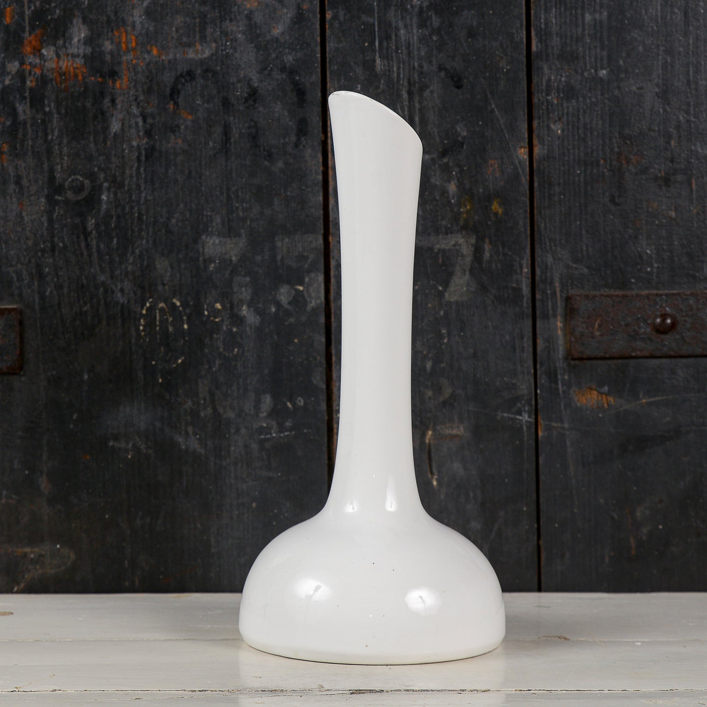 Vaso Rometti ceramica bianco vintage
