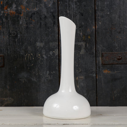 Vaso Rometti ceramica bianco vintage
