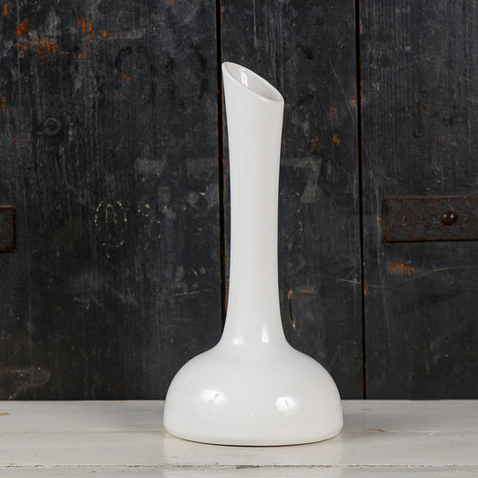 Vaso Rometti ceramica bianco vintage
