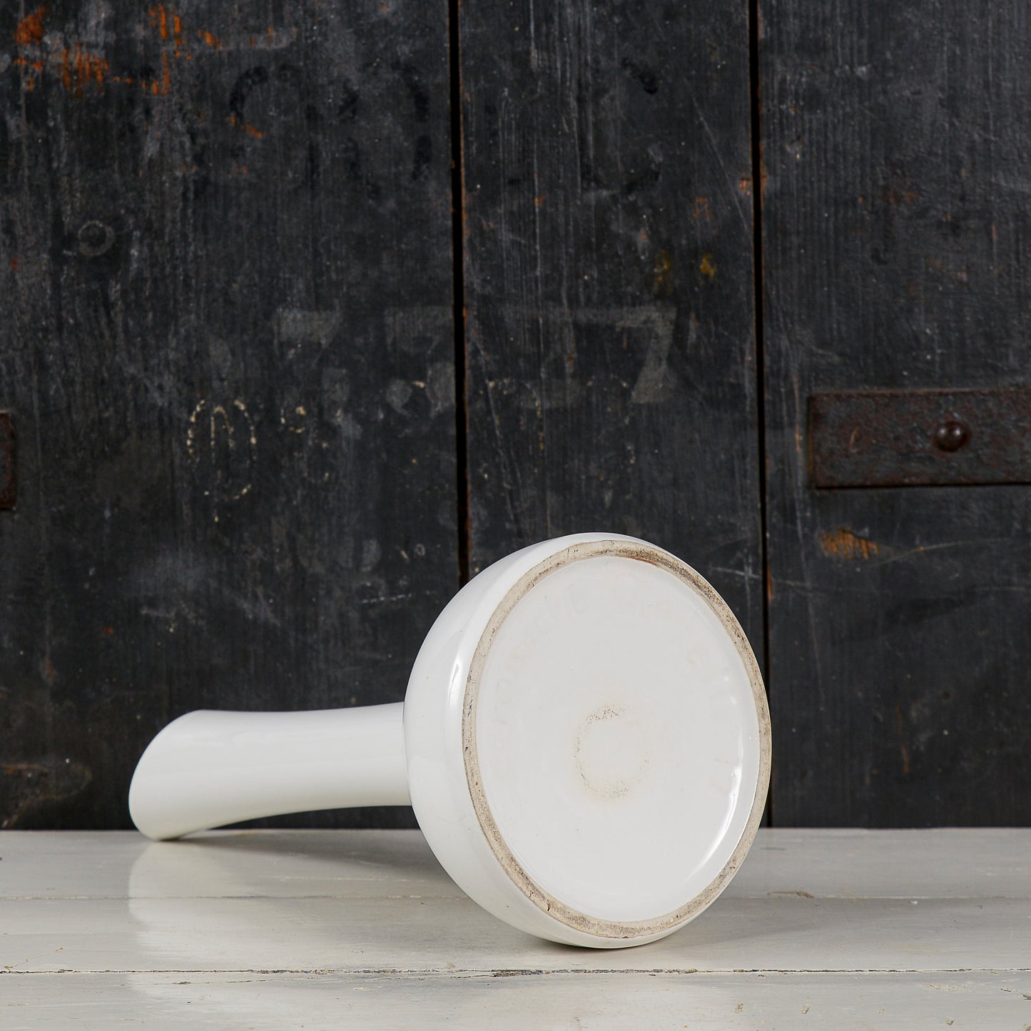 Vaso Rometti ceramica bianco vintage