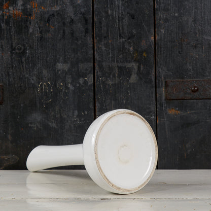 Vaso Rometti ceramica bianco vintage