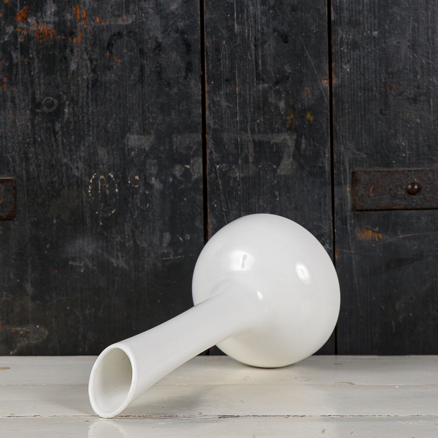 Vaso Rometti ceramica bianco vintage