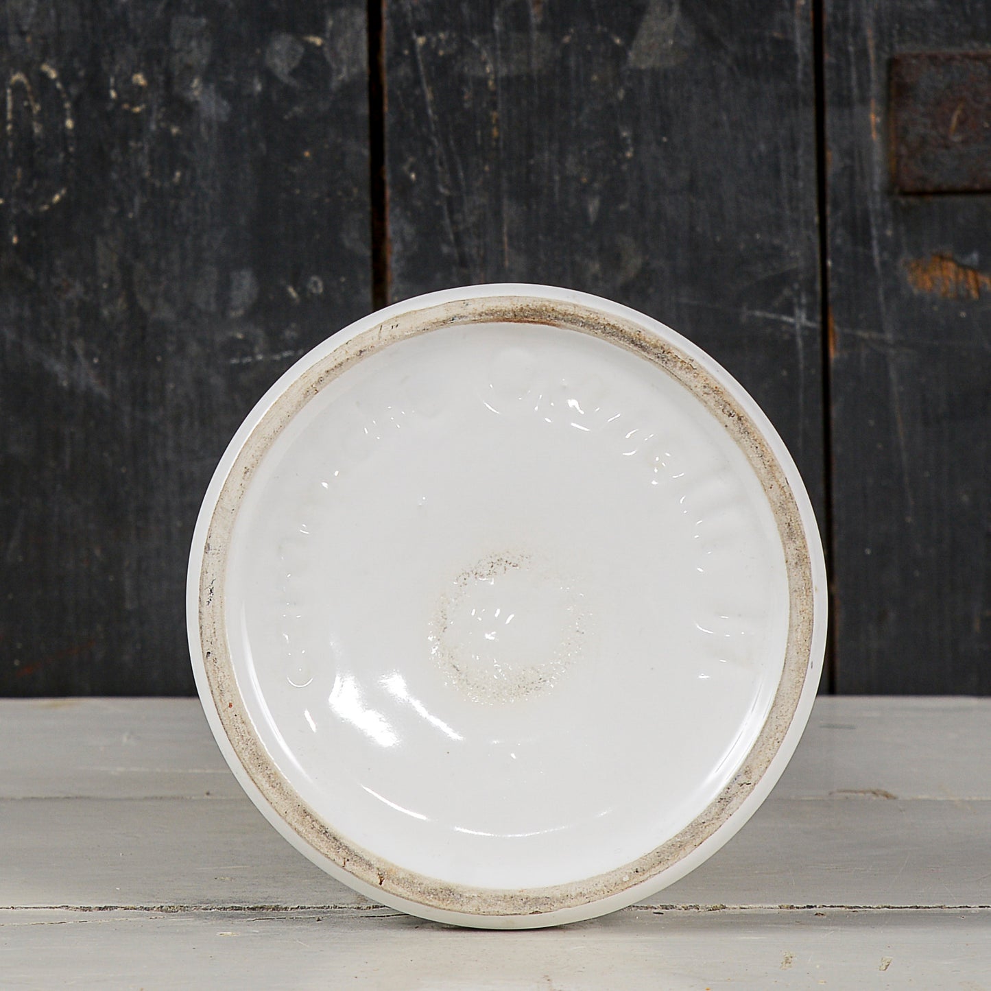 Vaso Rometti ceramica bianco vintage