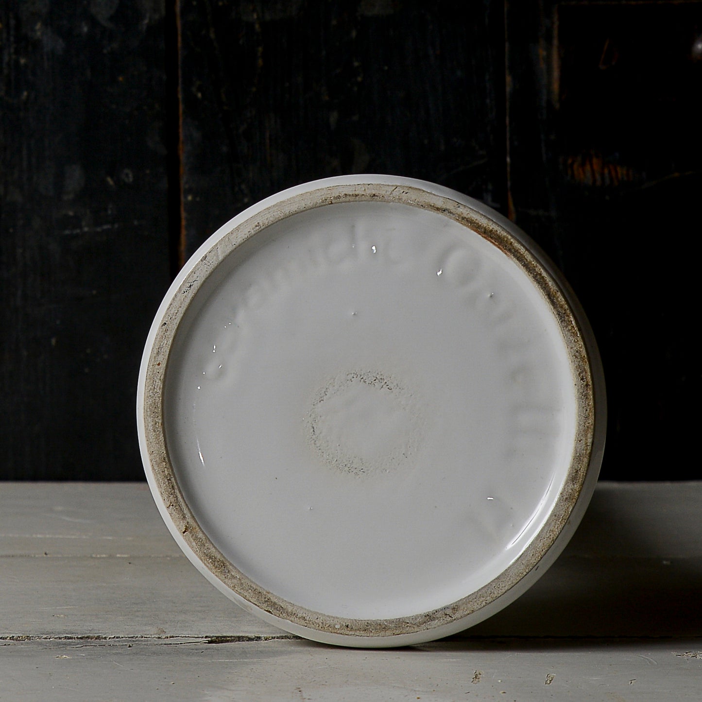 Vaso Rometti ceramica bianco vintage