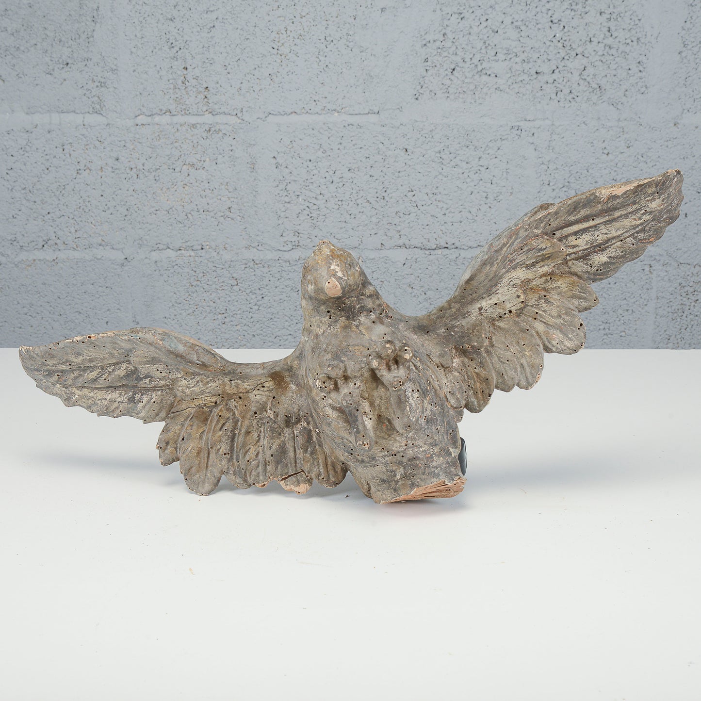 Aquila Napoleonica In Legno Scolpita E Intagliata A Mano Fine XVIII Secolo