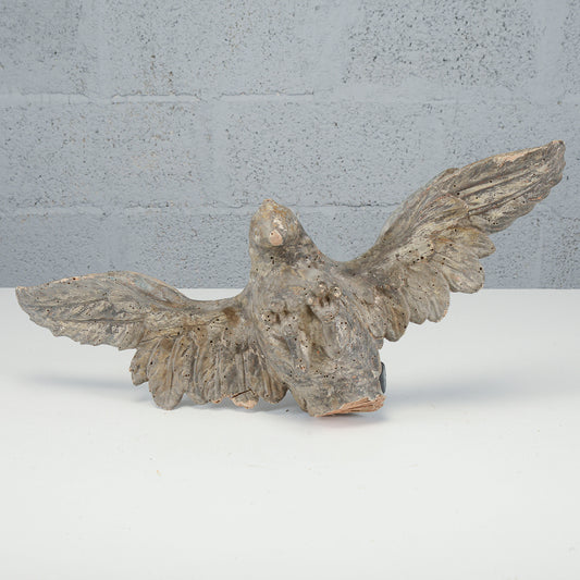 Aquila Napoleonica In Legno Scolpita E Intagliata A Mano Fine XVIII Secolo