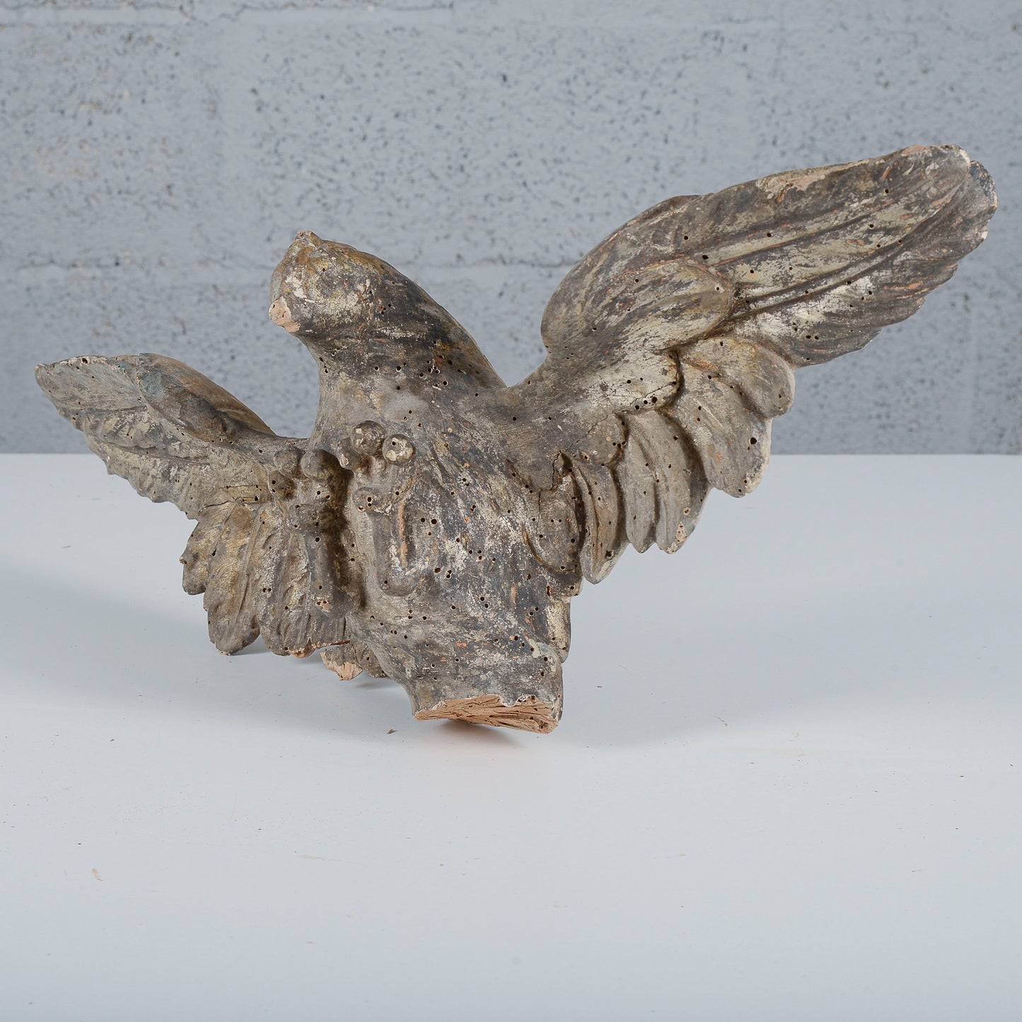 Aquila Napoleonica In Legno Scolpita E Intagliata A Mano Fine XVIII Secolo