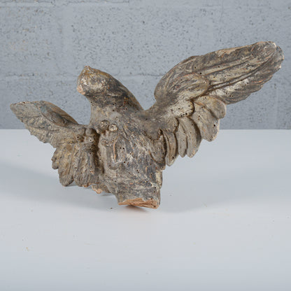 Aquila Napoleonica In Legno Scolpita E Intagliata A Mano Fine XVIII Secolo