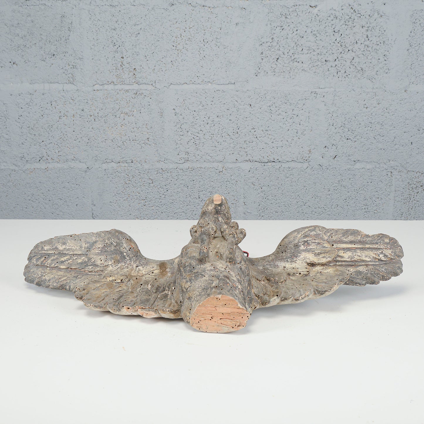 Aquila Napoleonica In Legno Scolpita E Intagliata A Mano Fine XVIII Secolo