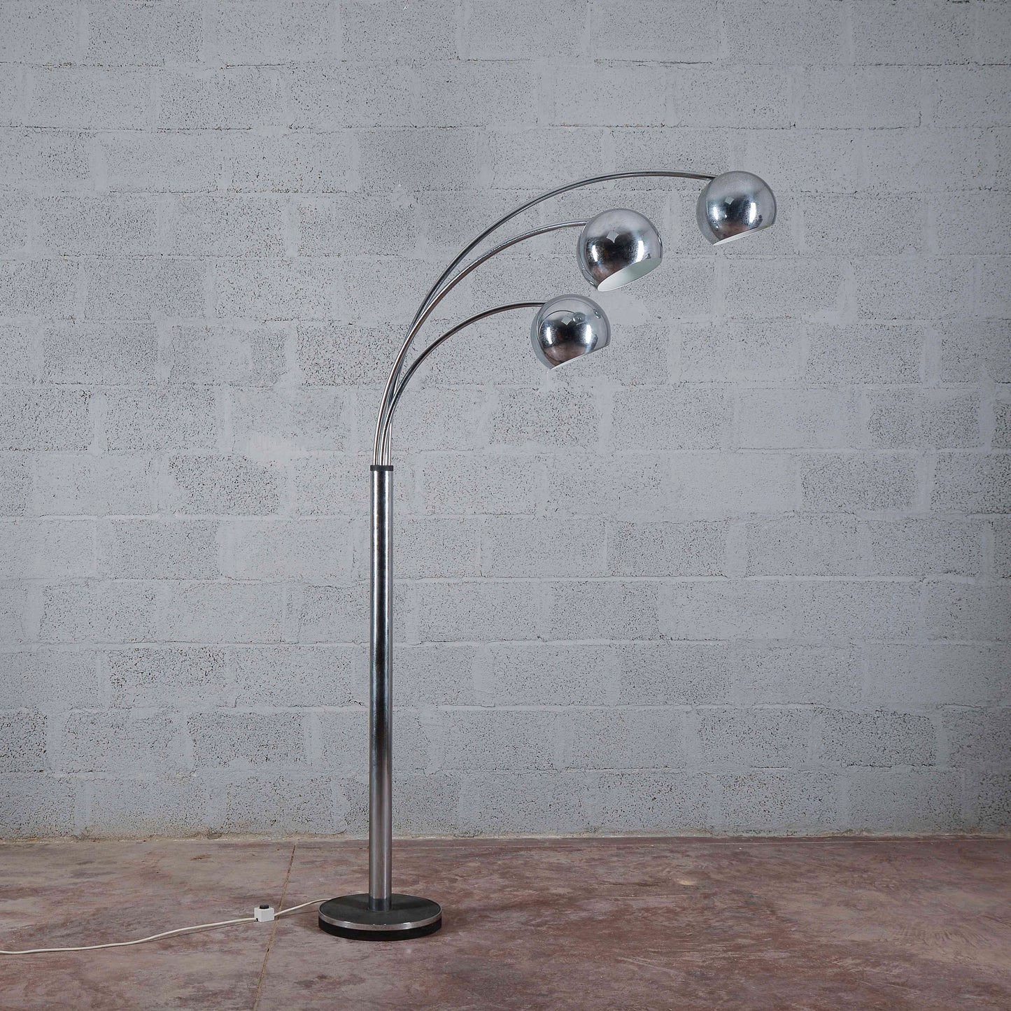 Lampada da terra di Gofferdo Reggiani 3 luci