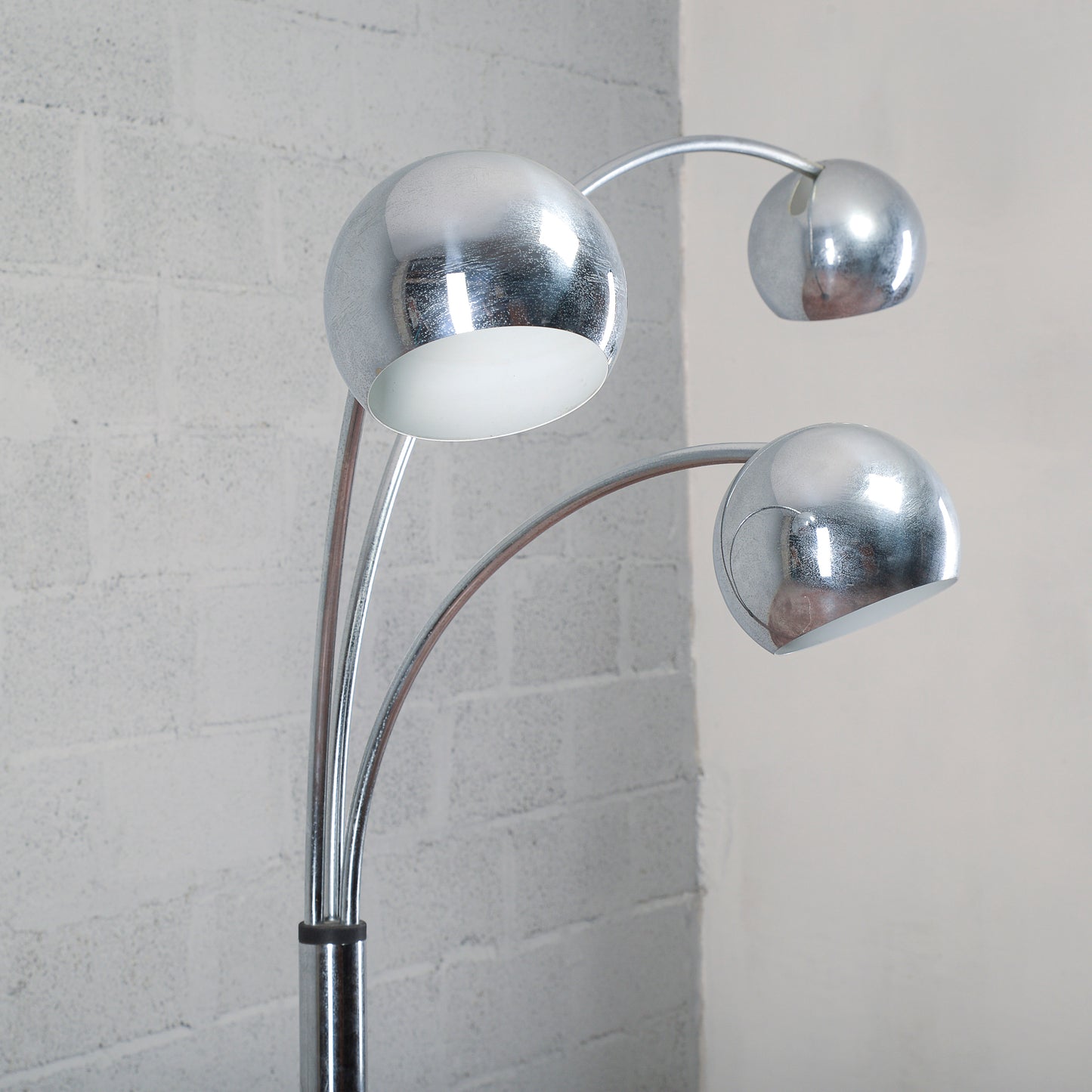 Lampada da terra di Gofferdo Reggiani 3 luci