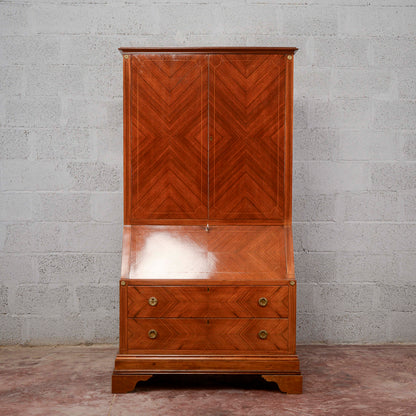 Credenza con ribalta art deco trummeau