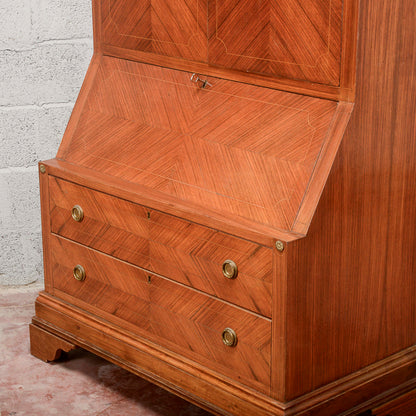 Credenza con ribalta art deco trummeau