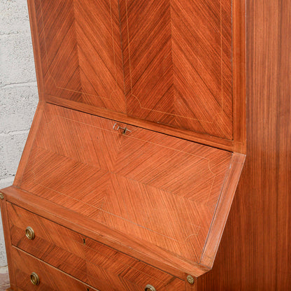 Credenza con ribalta art deco trummeau