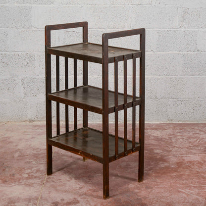 Etagere a giorno tinta scura epoca Liberty