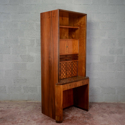 Libreria deco ante e cassetti