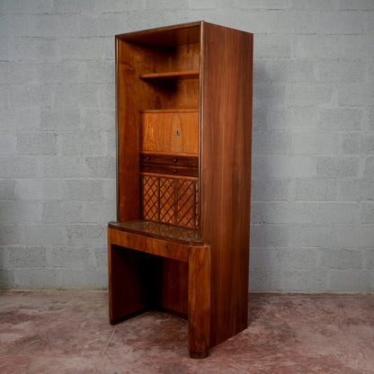 Libreria deco ante e cassetti