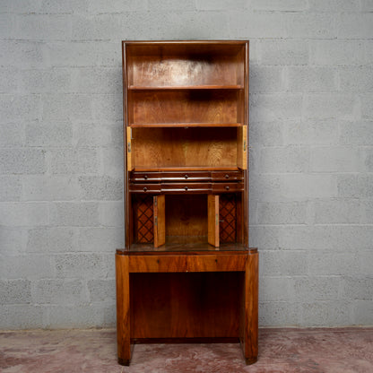 Libreria deco ante e cassetti