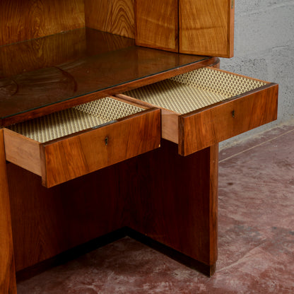 Libreria deco ante e cassetti