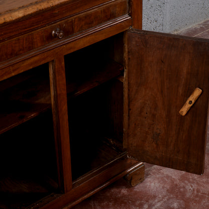 Credenzina credenza massello rustica