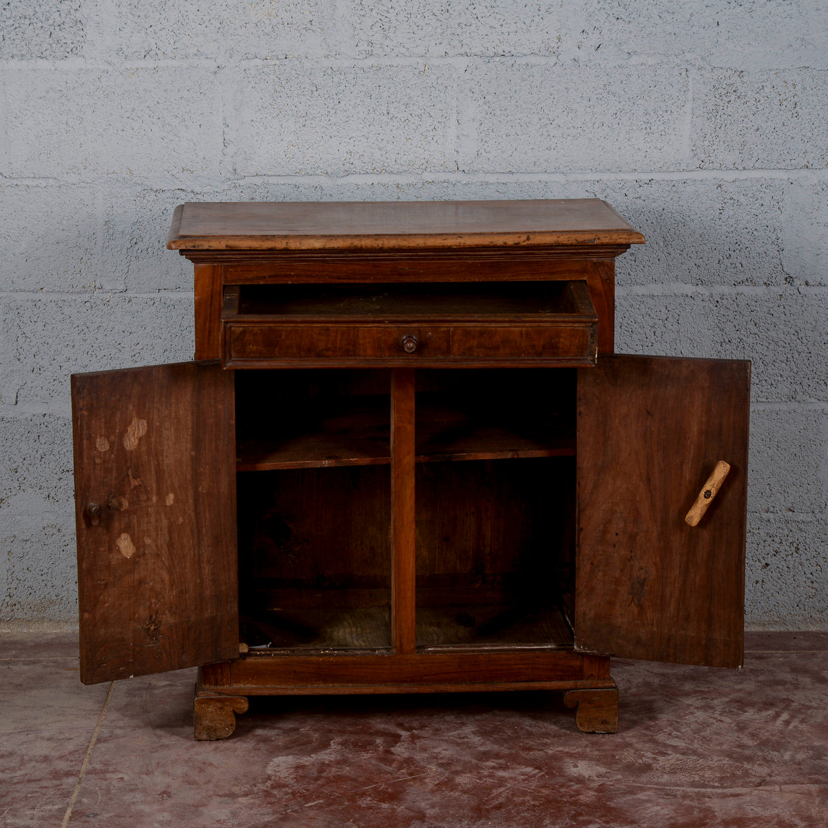 Credenzina credenza massello rustica
