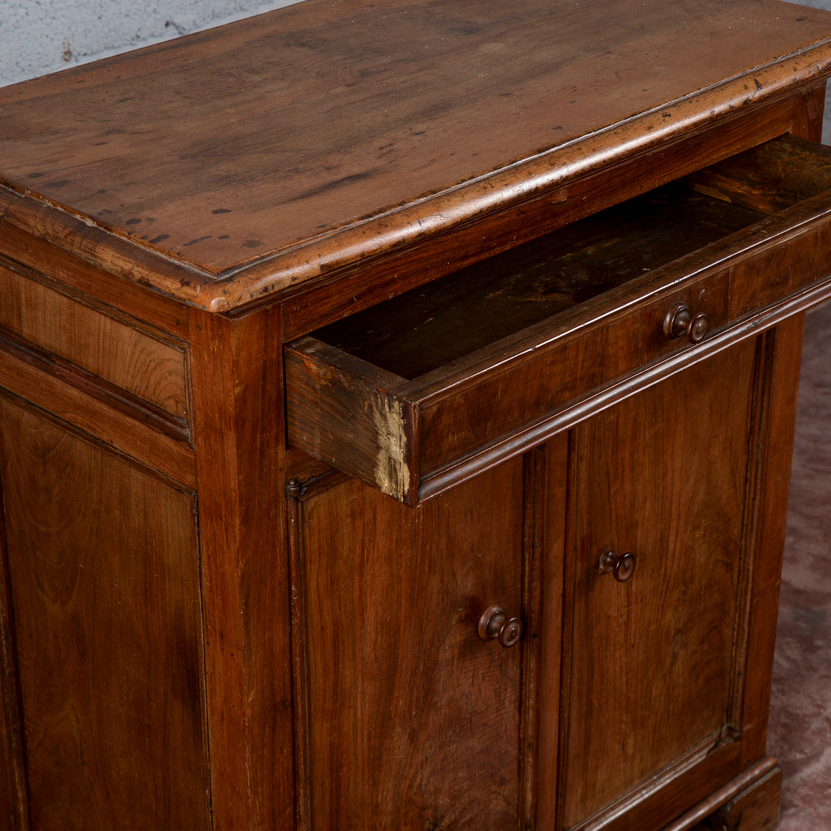Credenzina credenza massello rustica