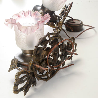 Coppia applique art nouveau