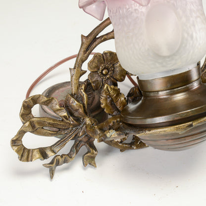 Coppia applique art nouveau