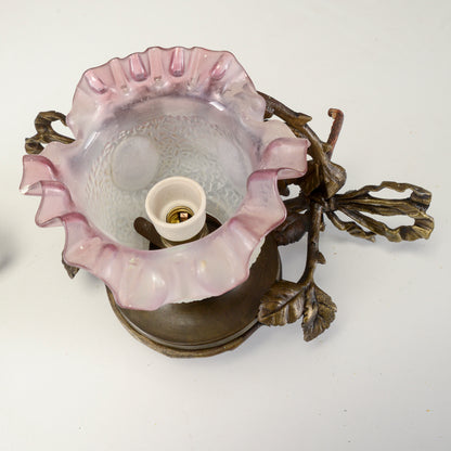 Coppia applique art nouveau