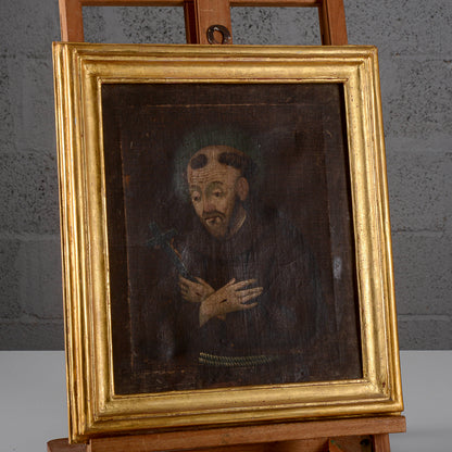 Quadro San Francesco d'Assisi epoca inizio XIX secolo
