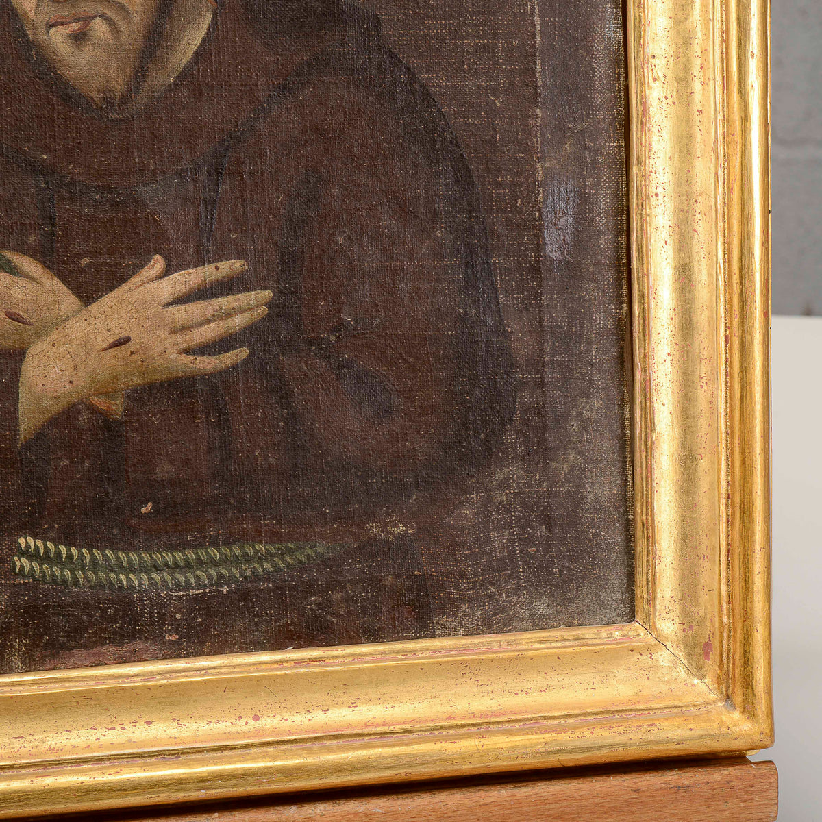Quadro San Francesco d'Assisi epoca inizio XIX secolo