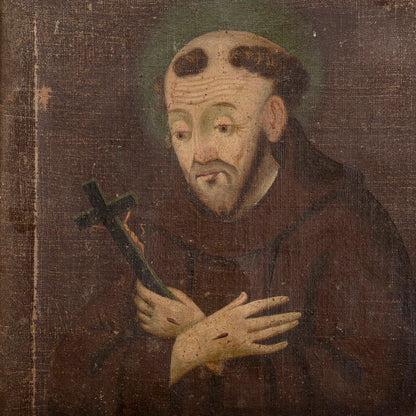 Quadro San Francesco d'Assisi epoca inizio XIX secolo