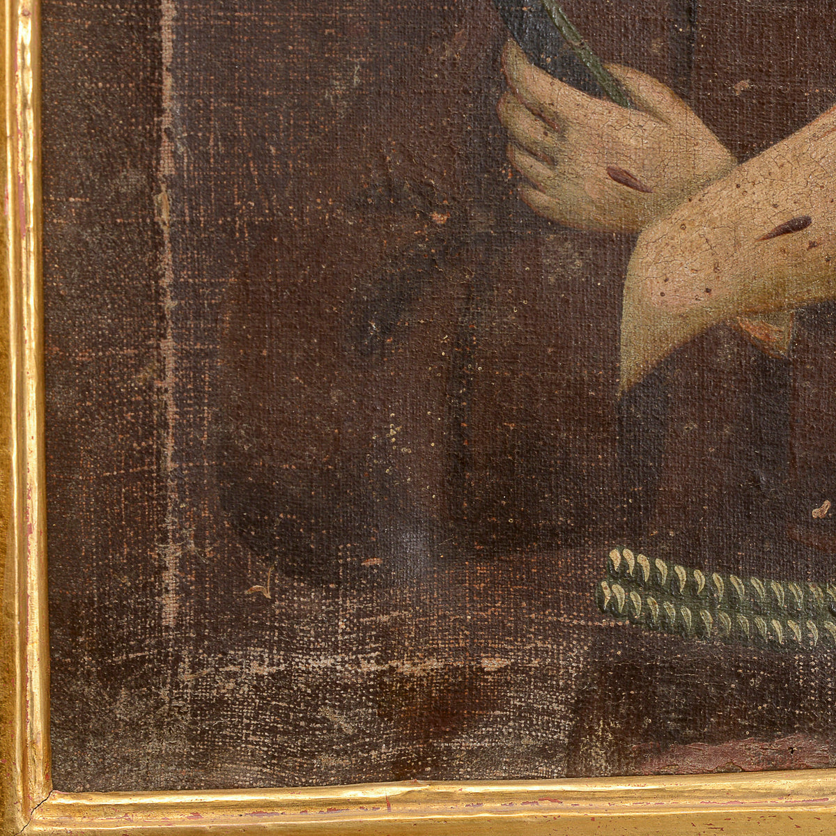 Quadro San Francesco d'Assisi epoca inizio XIX secolo