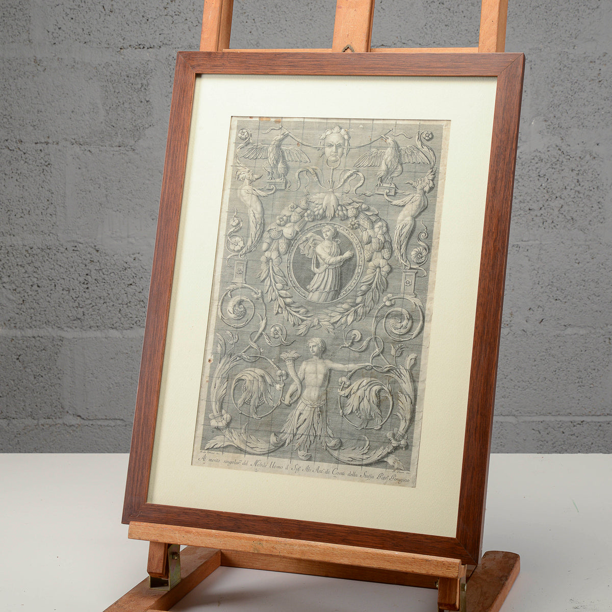 antica stampa incisione fine XVIII secolo