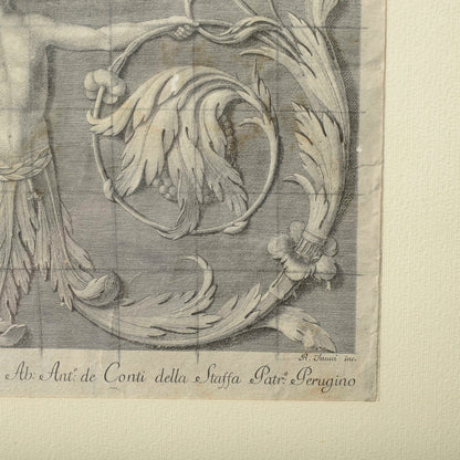 antica stampa incisione fine XVIII secolo
