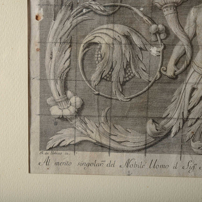 antica stampa incisione fine XVIII secolo