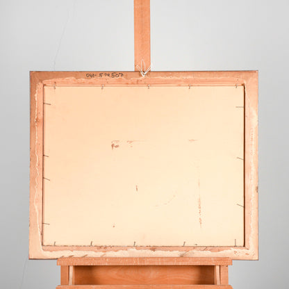 Dipinto quadro natura morta vaso fiori olio su tela
