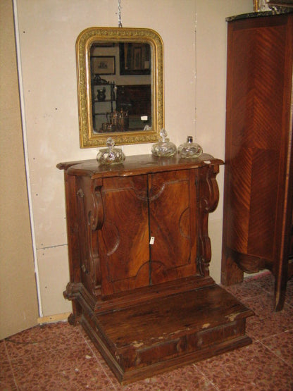 INGINOCCHIATOIO EPOCA LUIGI XIV IN NOCE