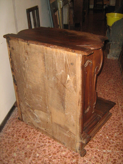 INGINOCCHIATOIO EPOCA LUIGI XIV IN NOCE