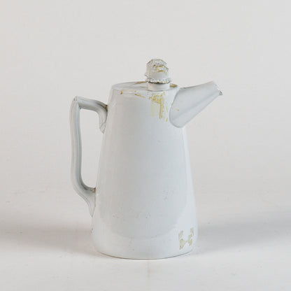 brocca in ceramica doppia con marchio SCR bleu G.Richard 1874 Milano