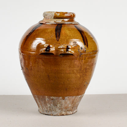 Anfora in terracotta smaltata inizio XX