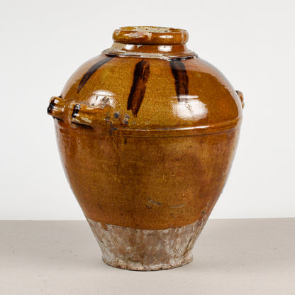 Anfora in terracotta smaltata inizio XX