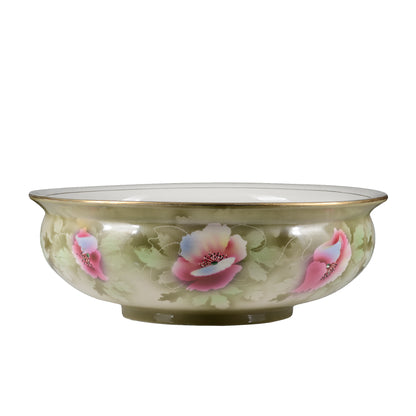 Catino con brocca in ceramica decorata Francia epoca 900