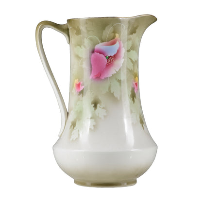 Catino con brocca in ceramica decorata Francia epoca 900